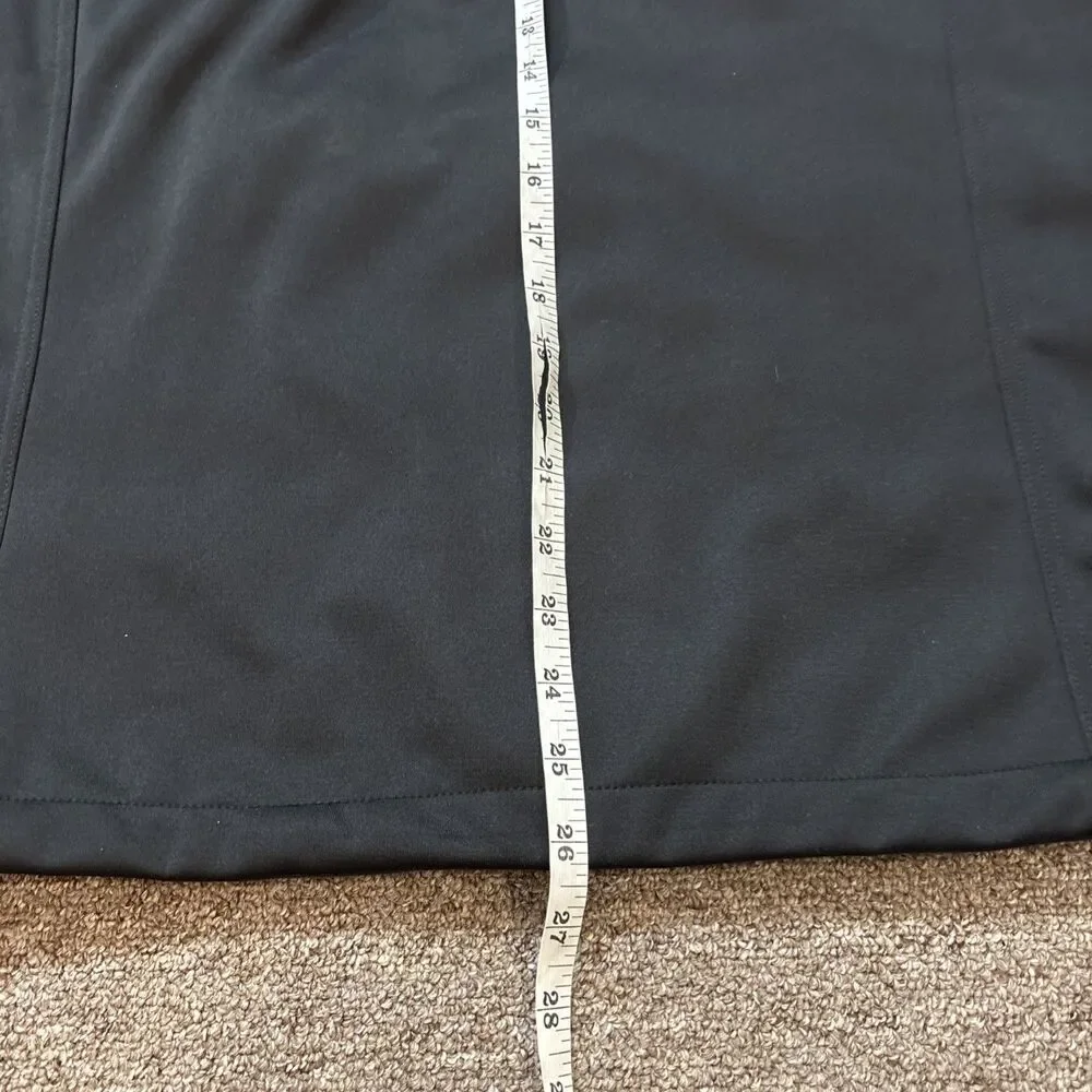The North Face Windwall Soft Shell Vest Mens Small Black Full Zip NWT NF0A3LGZ